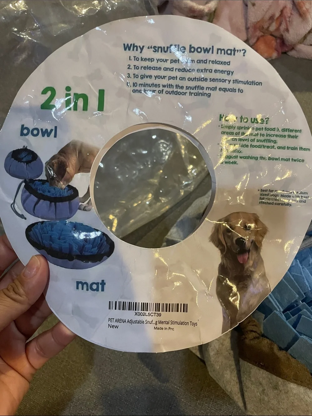 Pet Arena Snuffle Bowl Mat